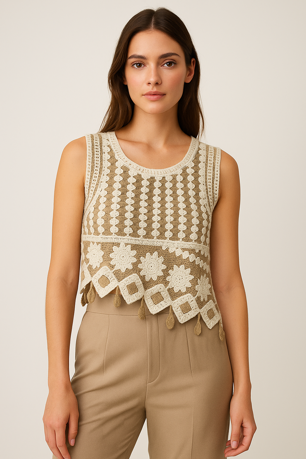 Solstice Thread Crochet Top