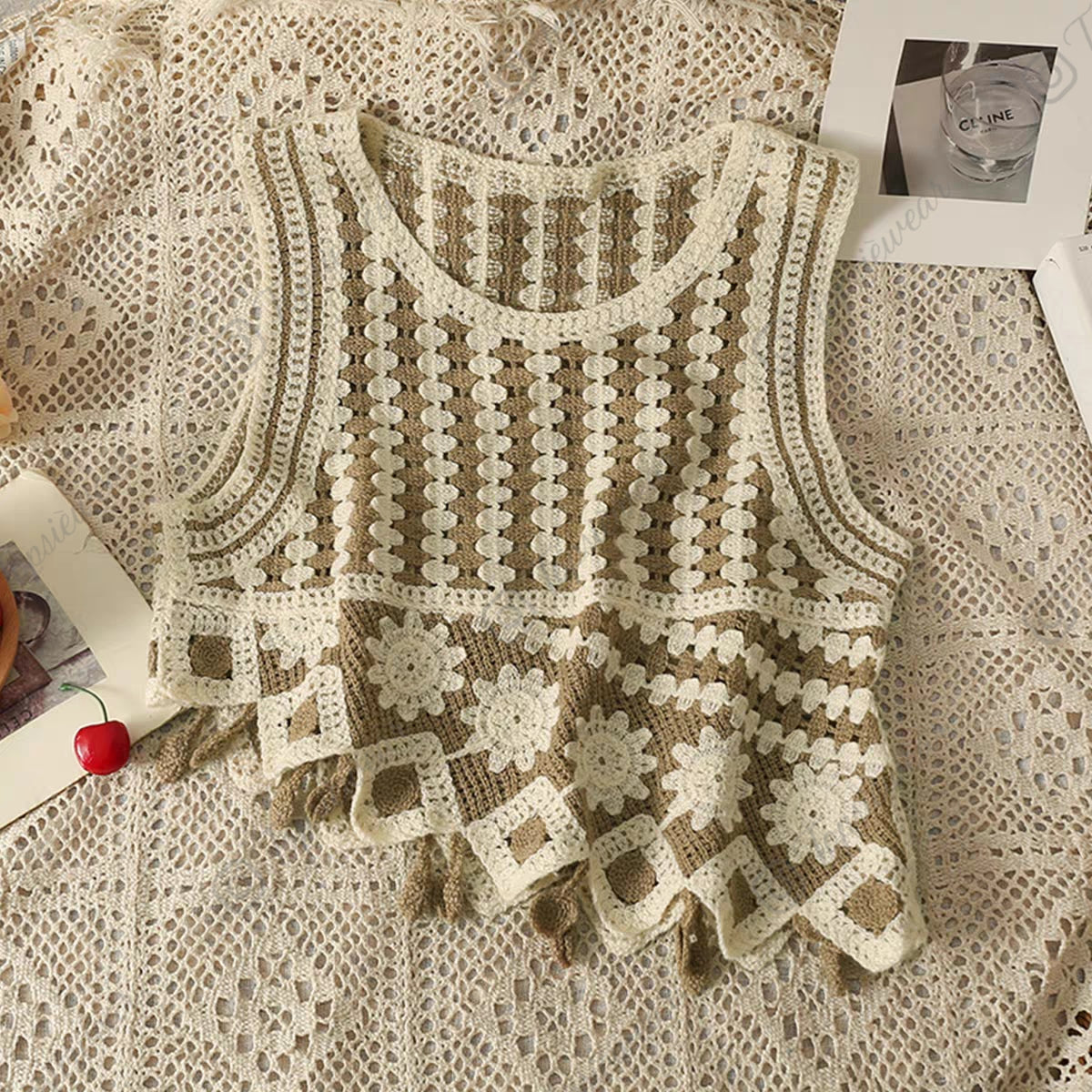 Solstice Thread Crochet Top