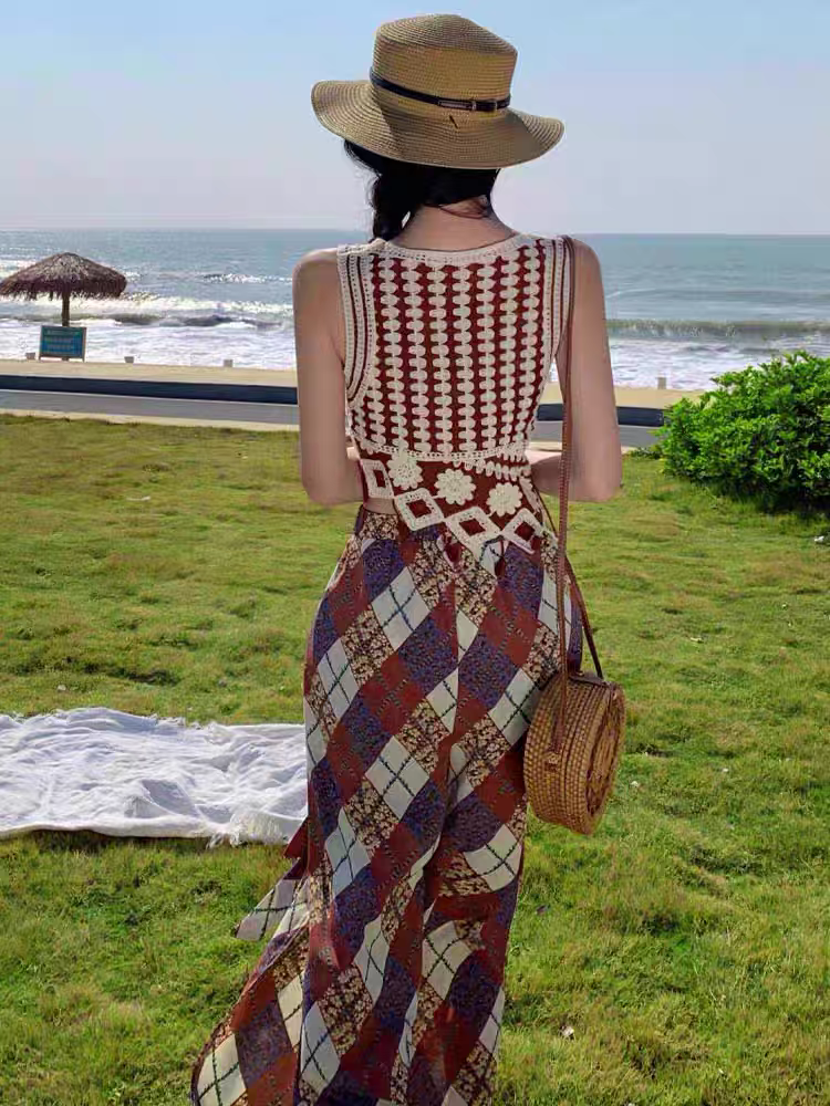 Solstice Thread Crochet Top